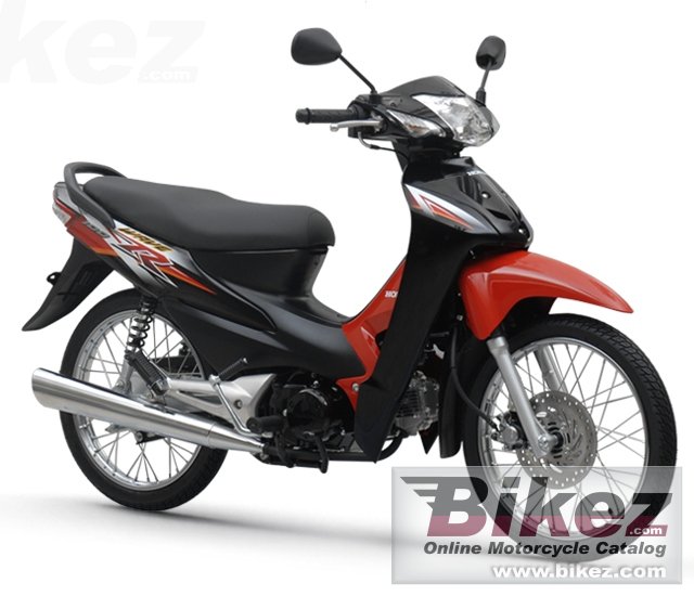 Big Honda wave 100r picture and wallpaper from Bikez.com